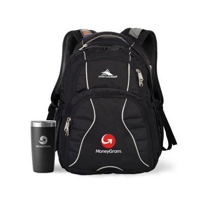 High Sierra Backpack w/ Yeti Rambler